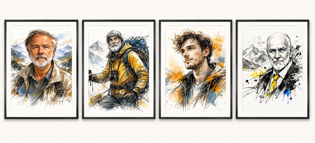 Illustration d'après photos