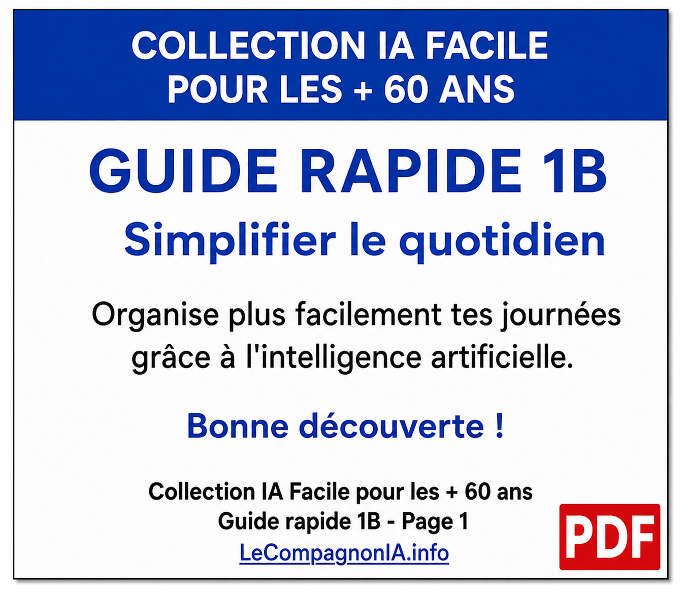 Guide Rapide 1B