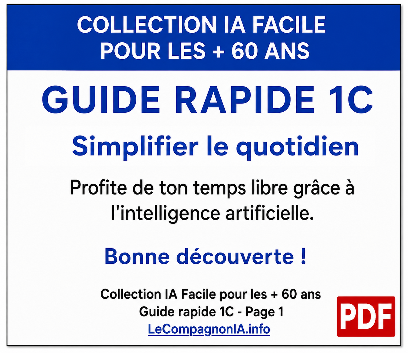 Guide Rapide 1C