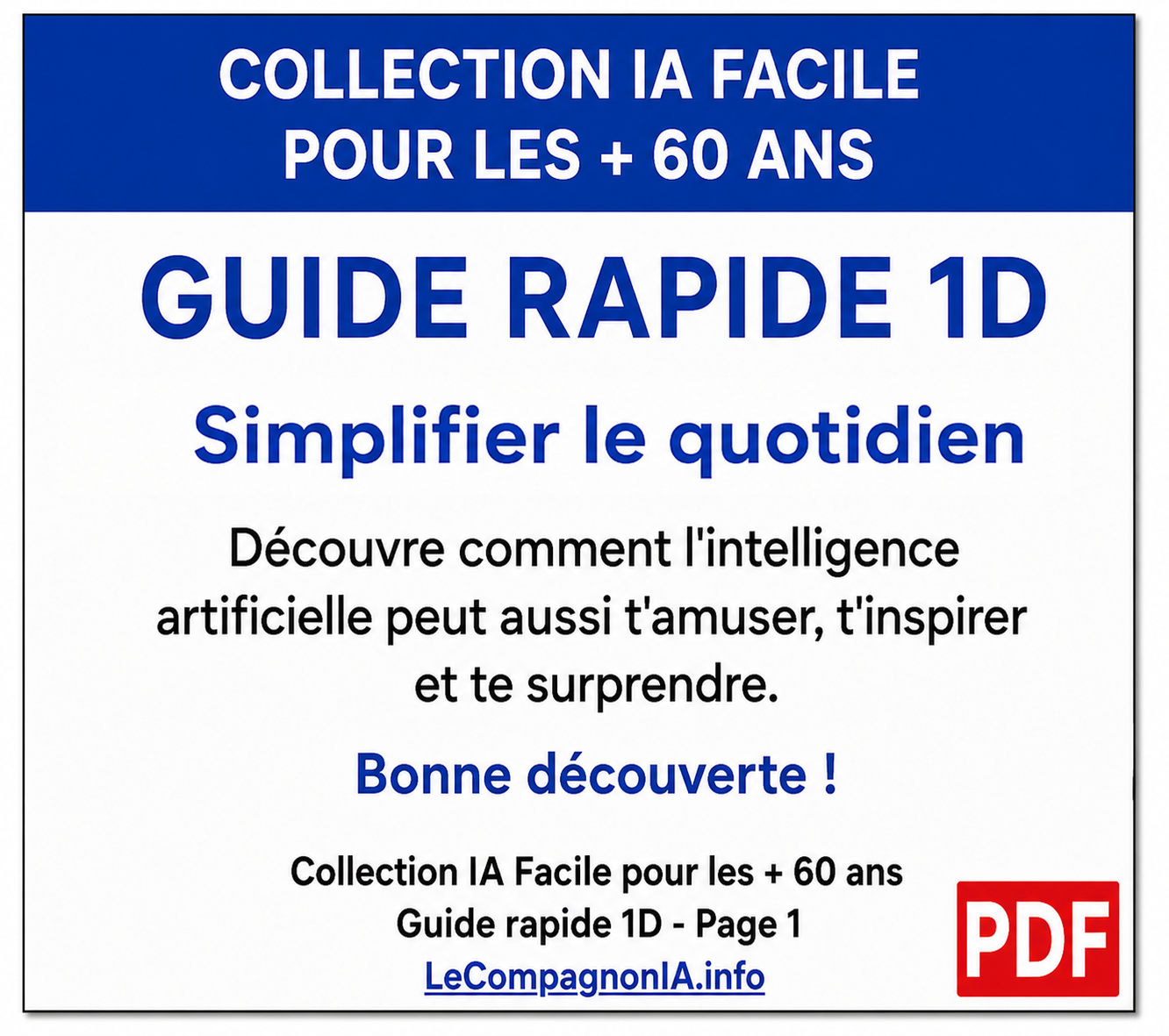 Guide Rapide 1D