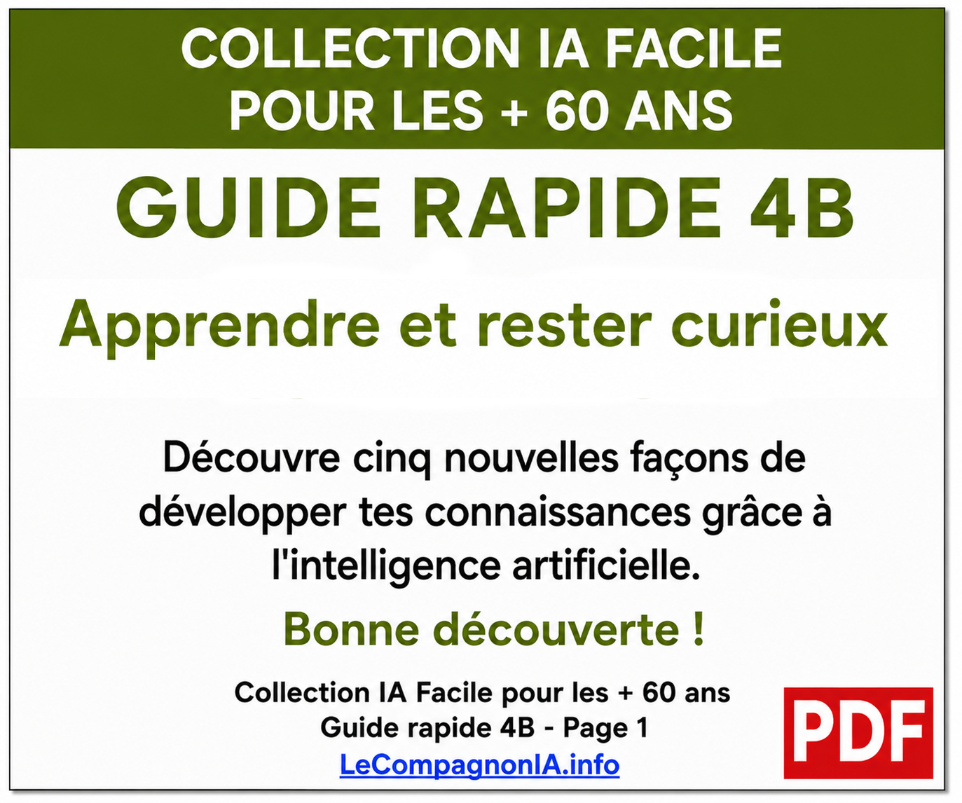 Guide Rapide 4B