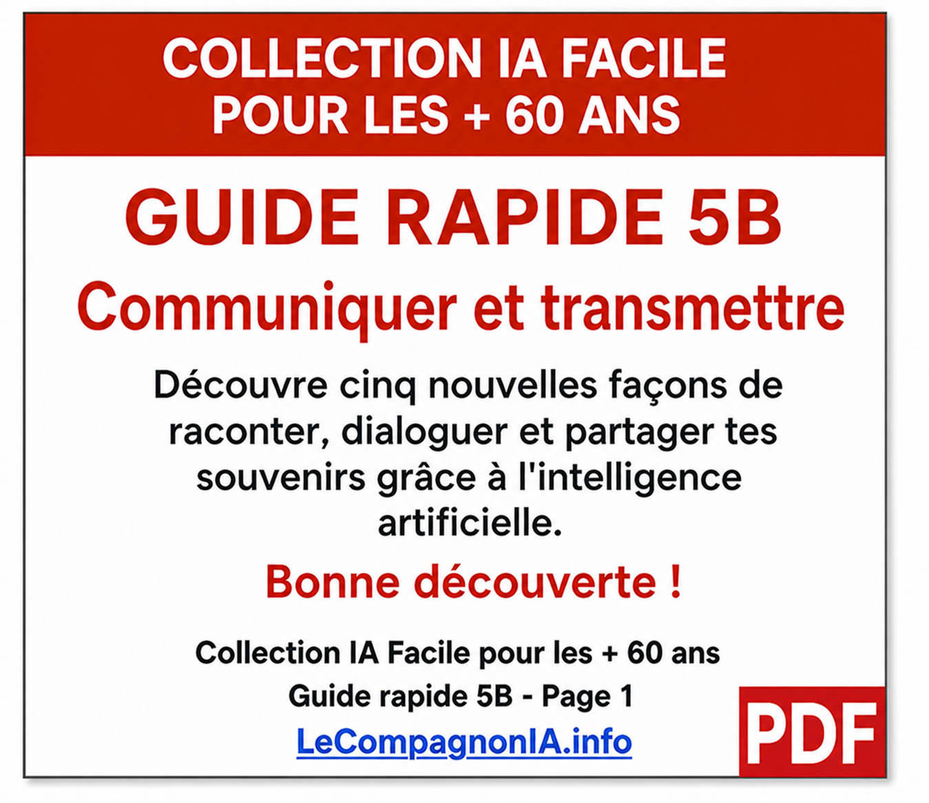 Guide Rapide 5B