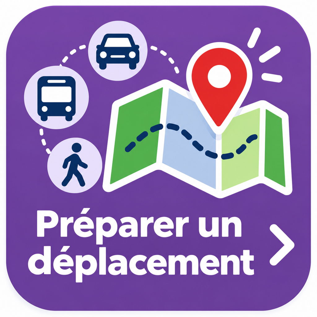 préparer un déplacement